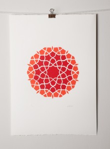 girih-mosaic-orangered-by-ambigraph