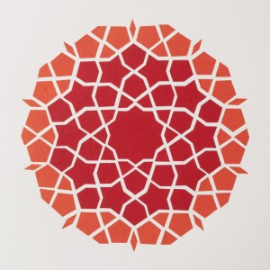 girih-mosaic-orangered-sq-by-ambigraph